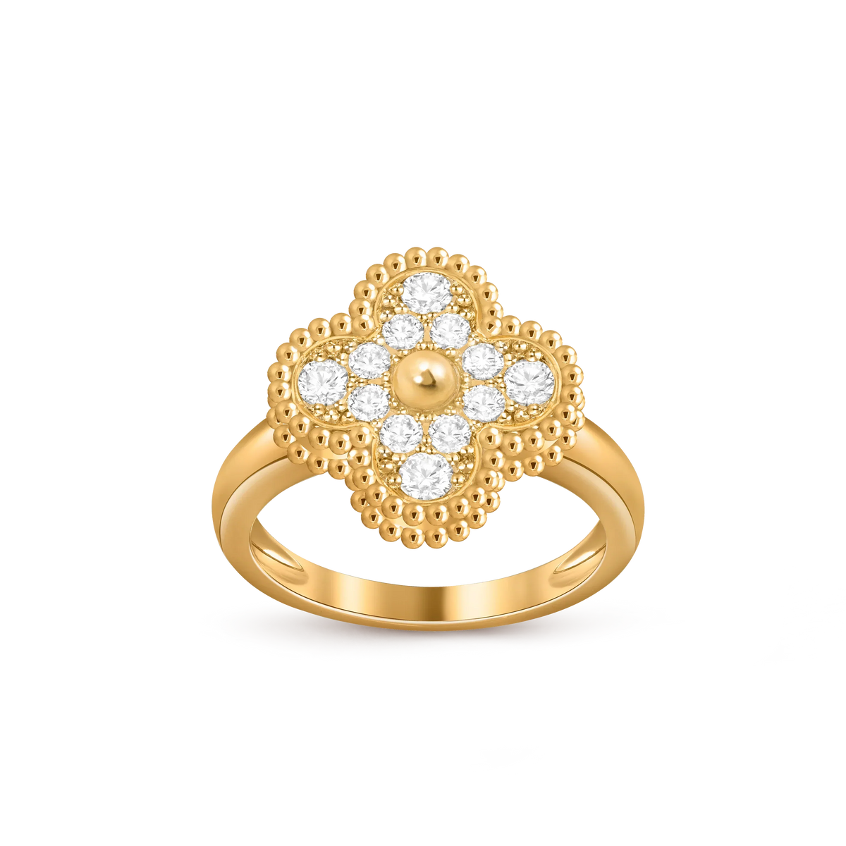 [OAKJURI Jewelry]CLOVER RING GOLD COLLECTION