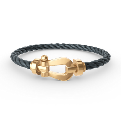 [OAKJURI Jewelry]FORCE LARGE HORSESHOE NO DIAMOND BRACELET GOLD