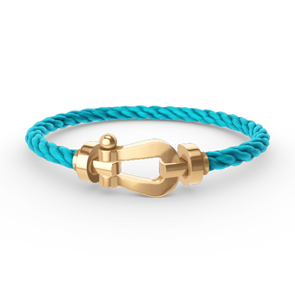 [OAKJURI Jewelry]FORCE LARGE HORSESHOE NO DIAMOND BRACELET GOLD