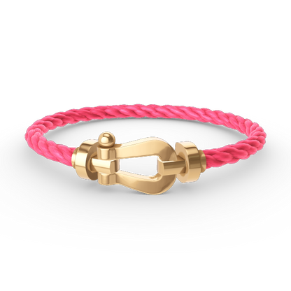 [OAKJURI Jewelry]FORCE LARGE HORSESHOE NO DIAMOND BRACELET GOLD