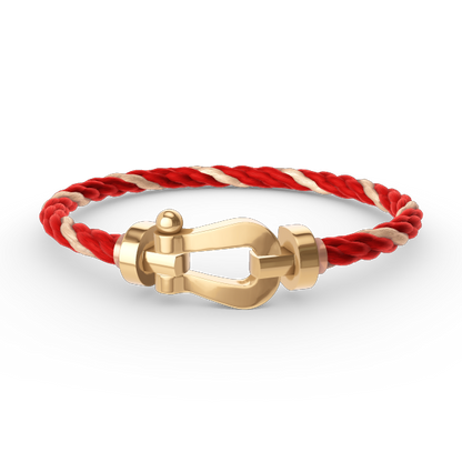 [OAKJURI Jewelry]FORCE LARGE HORSESHOE NO DIAMOND BRACELET GOLD