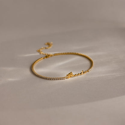 Venice Name Tennis Bracelet