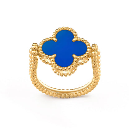 [OAKJURI Jewelry]CLOVER RIVERSIBLE RING GOLD COLLECTION