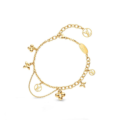 [OAKJURI Jewelry]BLOOMING PINK GOLD MOP BRACELET