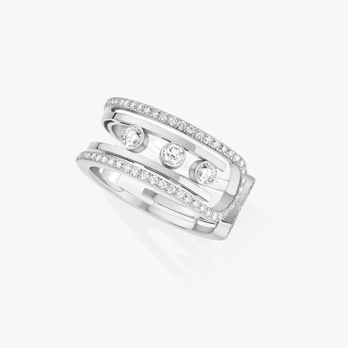 [OAKJURI Jewelry]Move 10th Diamond Ring in Gold