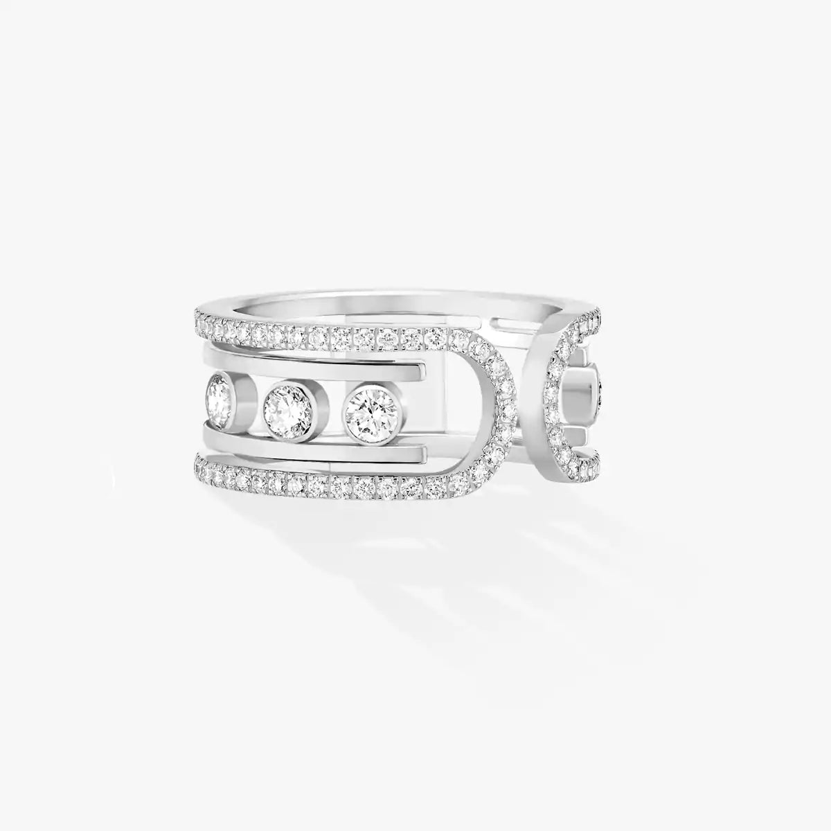 [OAKJURI Jewelry]Move 10th Diamond Ring in Gold