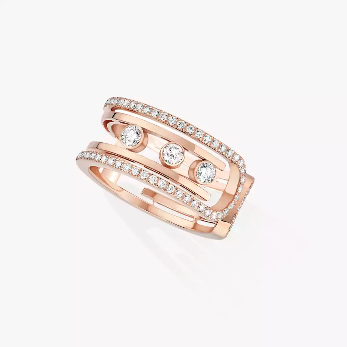 [OAKJURI Jewelry]Move 10th Diamond Ring in Gold