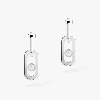 [OAKJURI Jewelry] So Move XL Diamond Hoop Earring