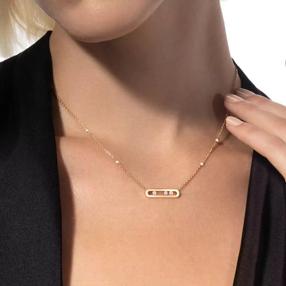 [OAKJURI Jewelry]Baby Move Necklace