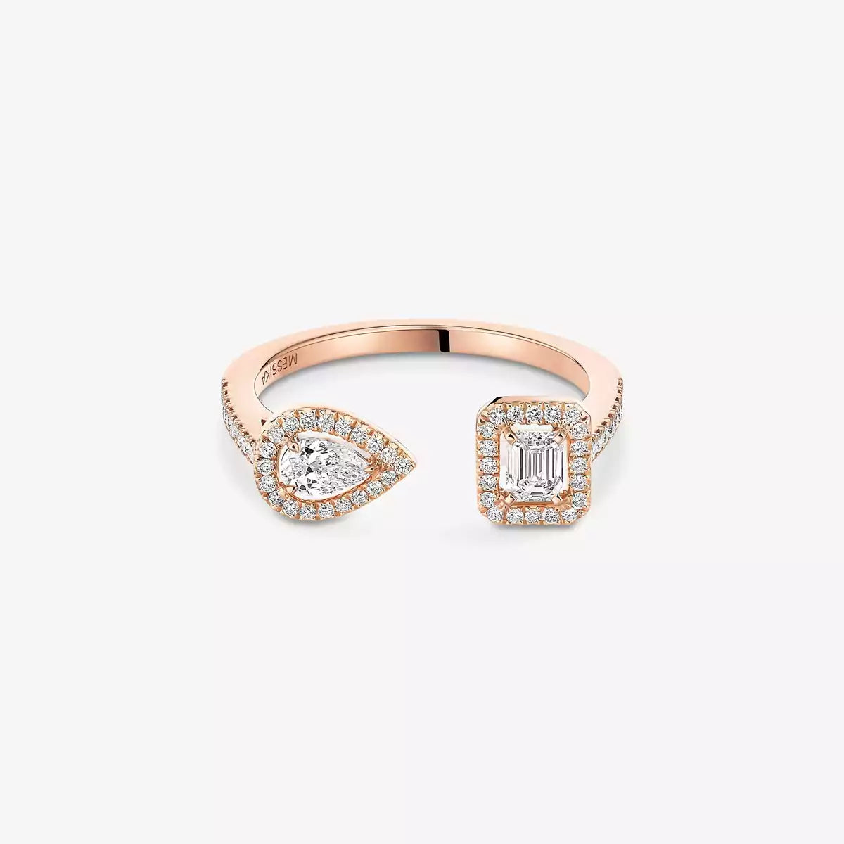 [OAKJURI Jewelry]My Twin Toi Gold Diamond Ring