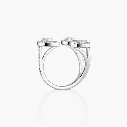 [[OAKJURI Jewelry] Diamond Ring 0,25ct My Twin Trilogy