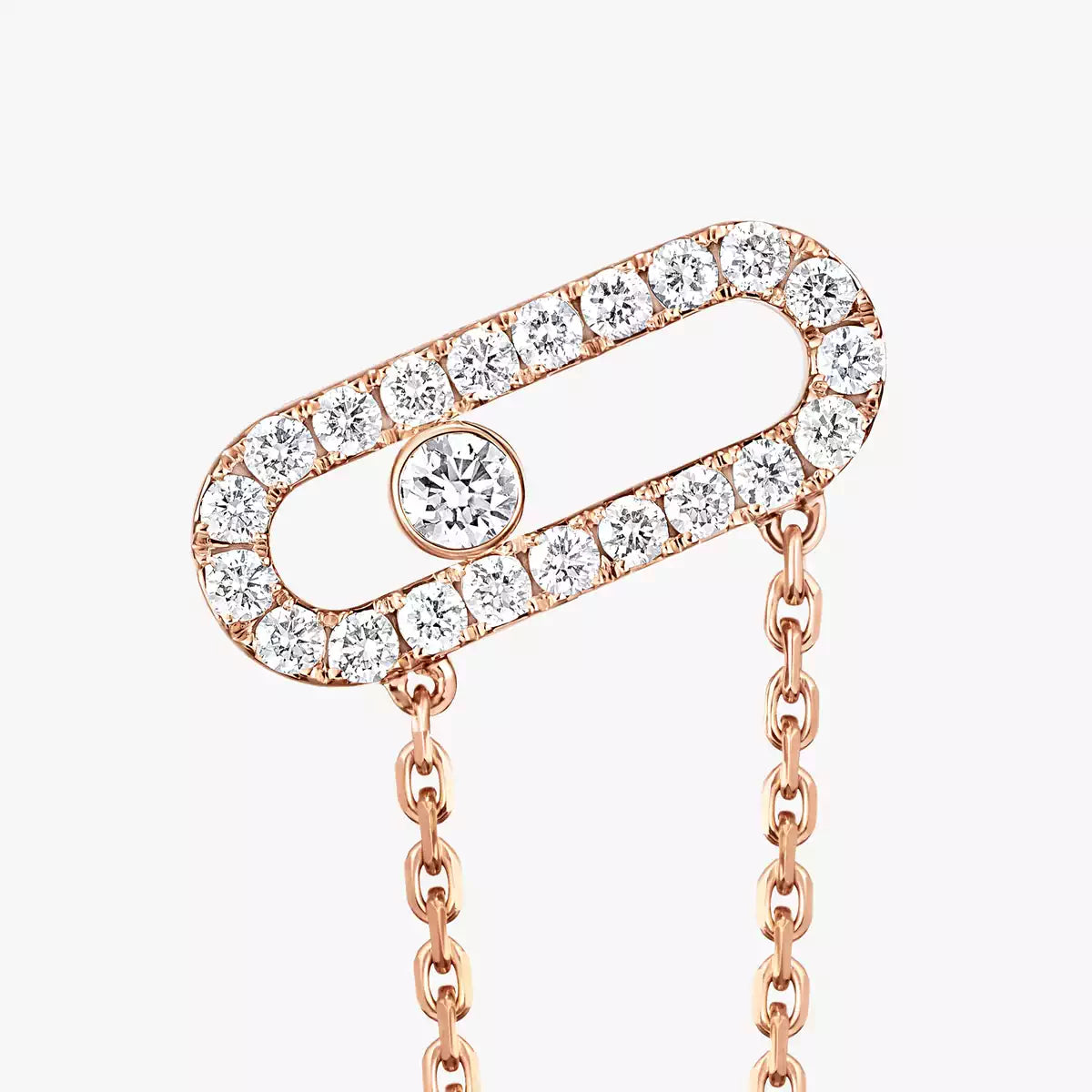 [OAKJURI Jewelry]Move Uno Diamond Earrings