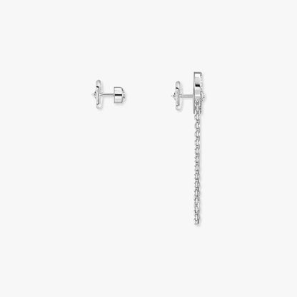 [OAKJURI Jewelry]Move Uno Diamond Earrings