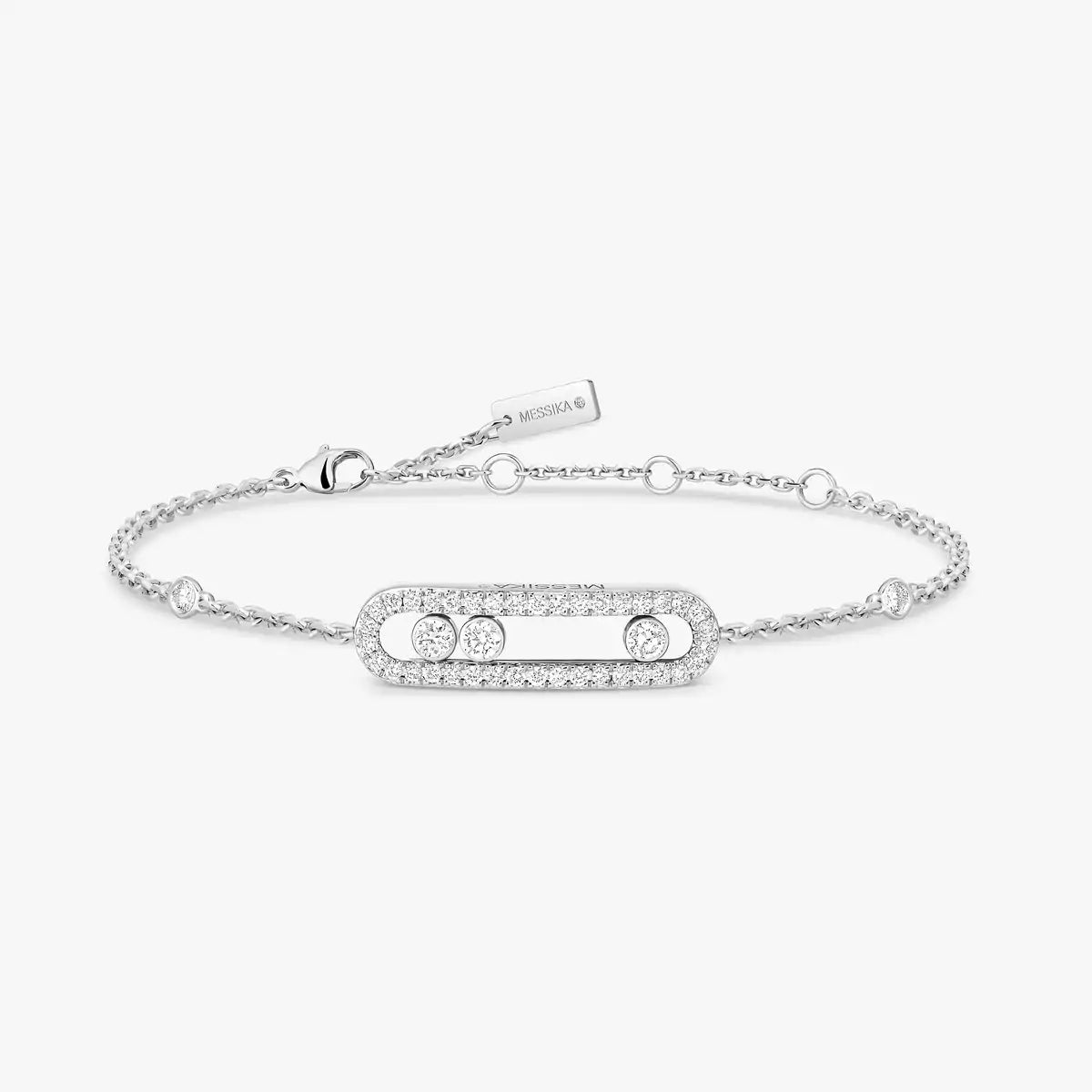 [OAKJURI Jewelry]Pavé Baby Move Diamond Bracelet