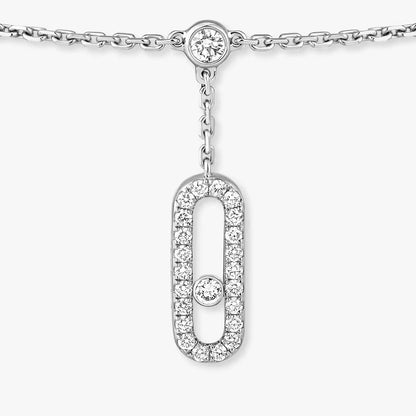 [OAKJURI Jewelry] Move Uno pavé ankle bracelet
