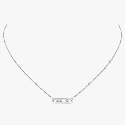 [OAKJURI Jewelry] Baby Move Gold Diamond Necklace