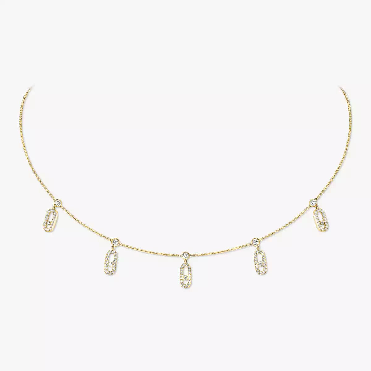 [OAKJURI Jewelry]Move Uno Necklace