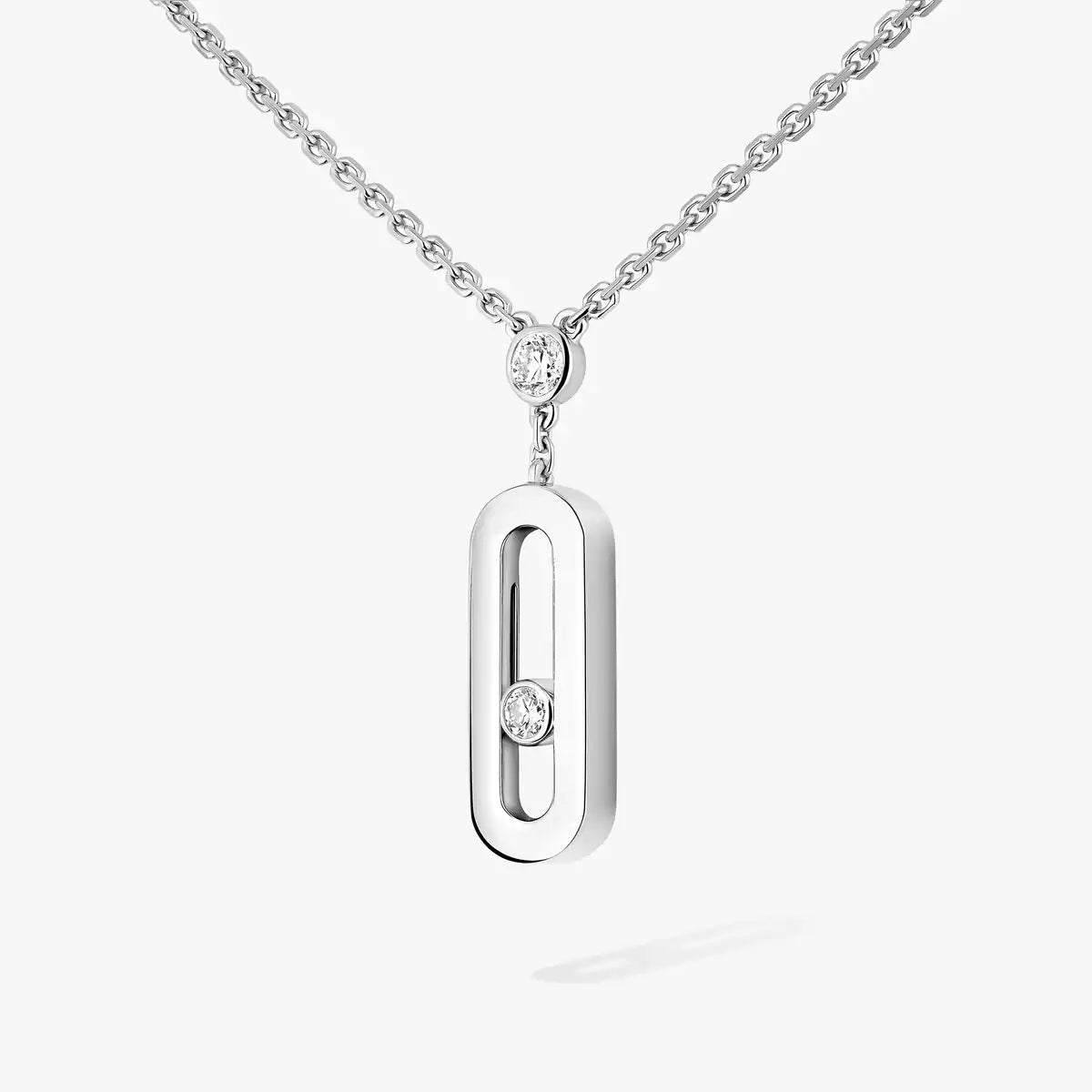 [OAKJURI Jewelry] Move Uno Gold Diamond Long Necklace