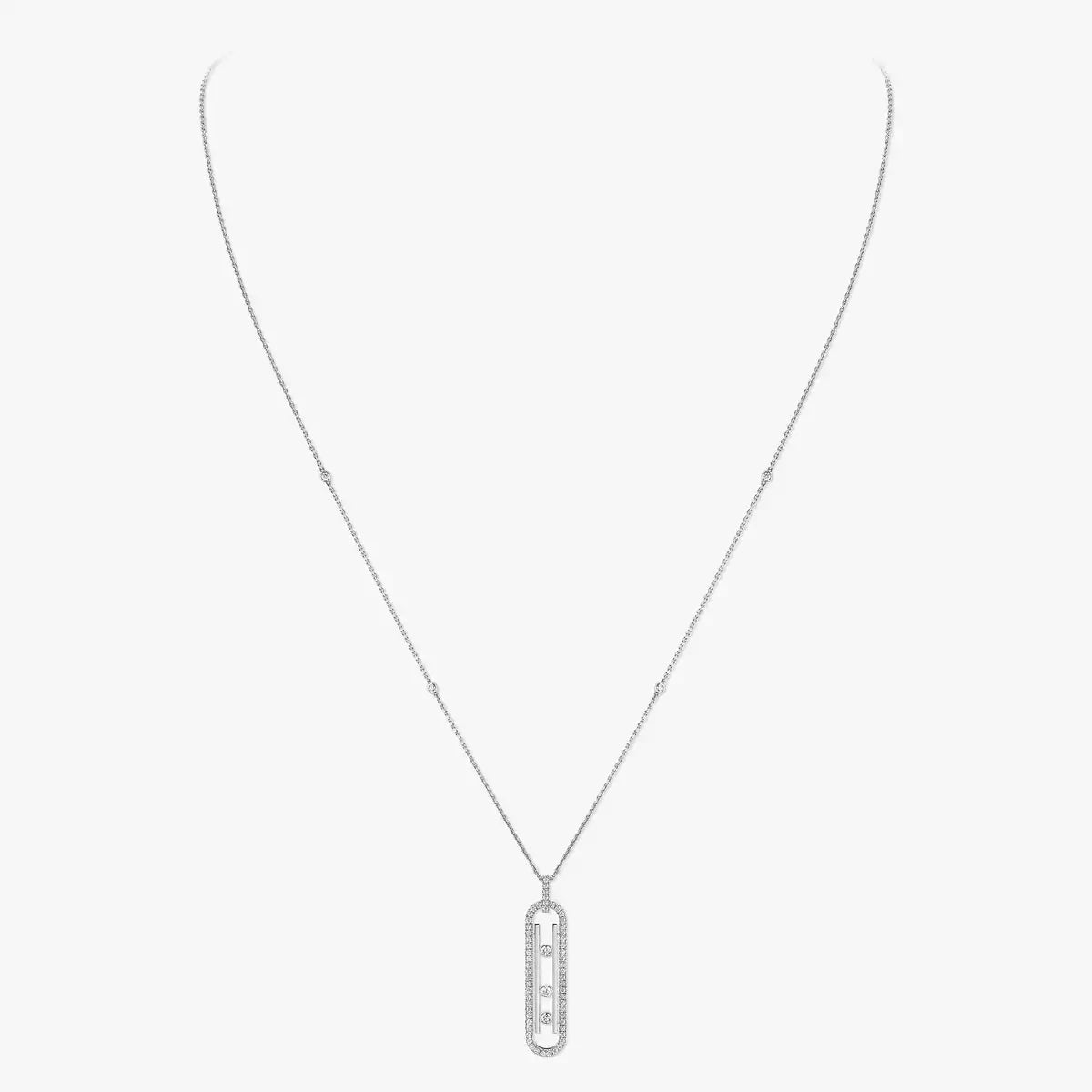 [OAKJURI Jewelry]Diamond Necklace Move 10Th