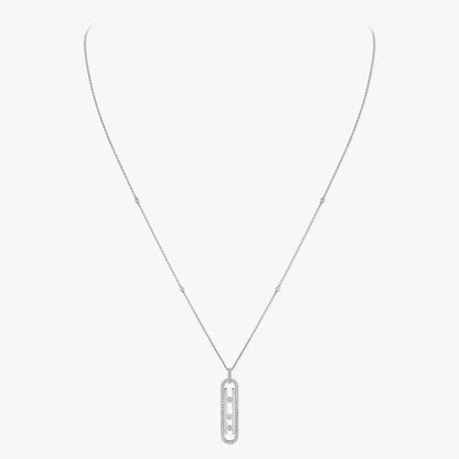 [OAKJURI Jewelry]Diamond Necklace Move 10Th