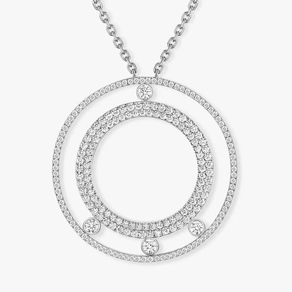 [OAKJURI Jewelry]Move Romane Long Pave_-Set Diamond Necklace
