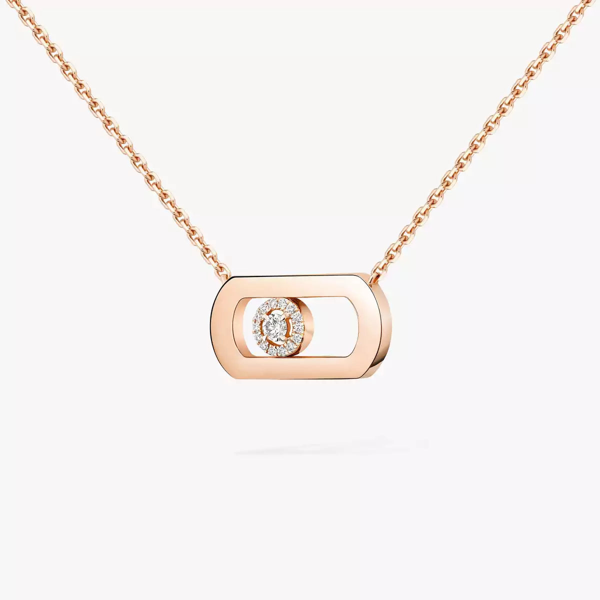 [OAKJURI Jewelry]So Move Diamond Necklace in Gold