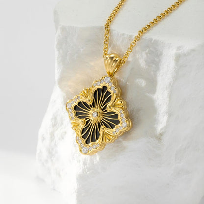 [OAKJURI Jewelry JEWELRY] OPERA TULLE ENAMEL NECKLACE