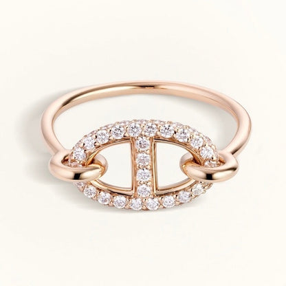 [OAKJURI Jewelry]RONDE SMALL DIAMOND RING