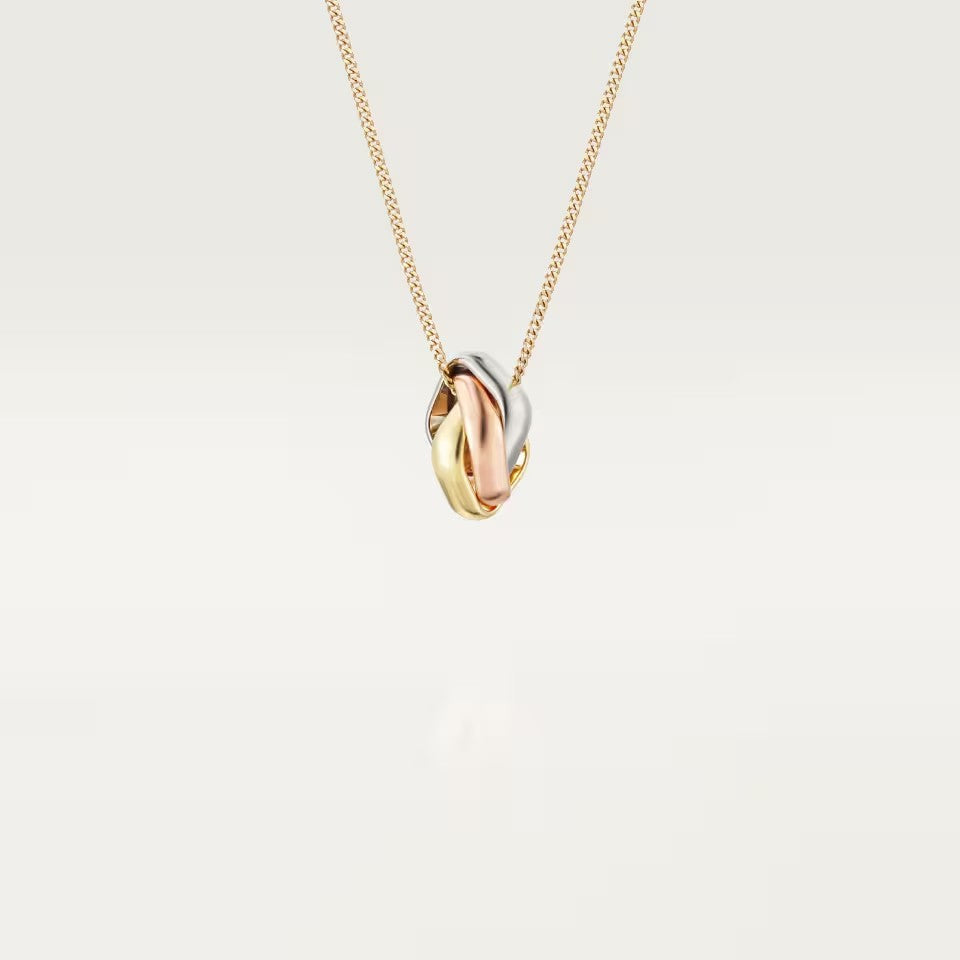[OAKJURI Jewelry] TRINITY CUSHION NECKLACE COLLECTION