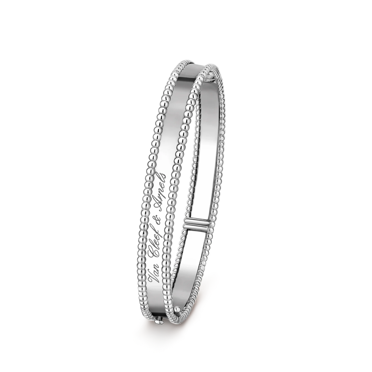 [OAKJURI Jewelry]CLOVER PERLEE BRACELET SIGNATURE ENGRAVING SERIES
