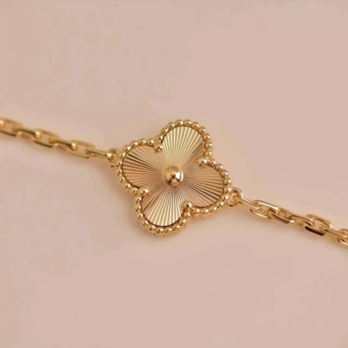 [OAKJURI Jewelry] CLOVER 5 MOTIF LASER BRACELET COLLECTION