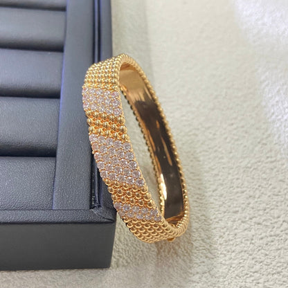 [OAKJURI Jewelry]  FIVE-ROW DIAMOND BRACELET