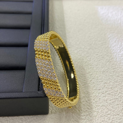 [OAKJURI Jewelry]  FIVE-ROW DIAMOND BRACELET