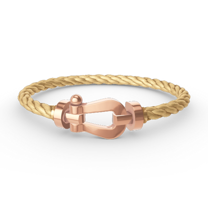 [OAKJURI Jewelry]FORCE LARGE HORSESHOE NO DIAMOND BRACELET ROSE GOLD