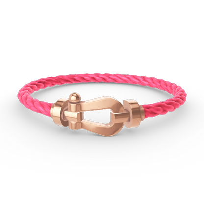 [OAKJURI Jewelry]FORCE LARGE HORSESHOE NO DIAMOND BRACELET ROSE GOLD