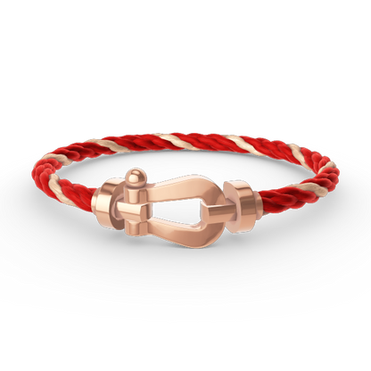 [OAKJURI Jewelry]FORCE LARGE HORSESHOE NO DIAMOND BRACELET ROSE GOLD