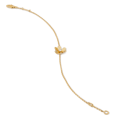 [OAKJURI Jewelry]FRIVOLE GOLD FLOWER BRACELET