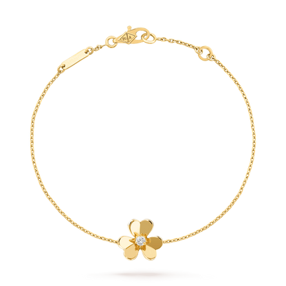 [OAKJURI Jewelry]FRIVOLE GOLD FLOWER BRACELET