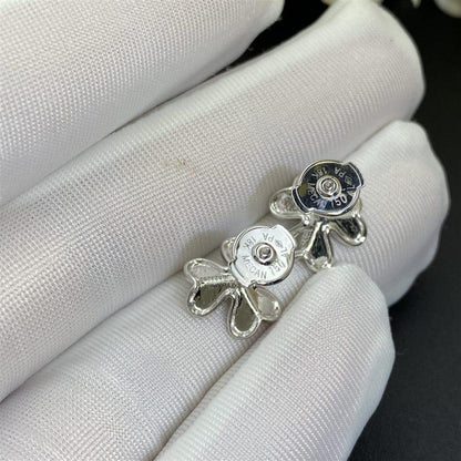 [OAKJURI Jewelry]FRIVOLE MINI SILVER FLOWER EARRINGS