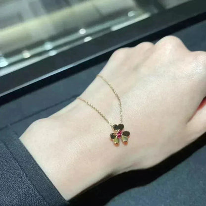 [OAKJURI Jewelry]FRIVOLE GOLD FLOWER NECKLACE