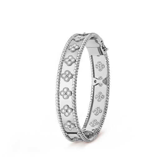 [OAKJURI Jewelry]CLOVER BRACELET 8MM DIAMONDS
