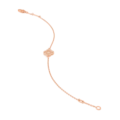 [OAKJURI Jewelry]CLOVER SINGLE FLOWER BRACELET