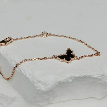 [OAKJURI Jewelry]BUTTERFLY ONYX  BUTTERFLY BRACELET