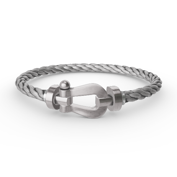 [OAKJURI Jewelry]FORCE LARGE HORSESHOE NO DIAMOND BRACELET SILVER