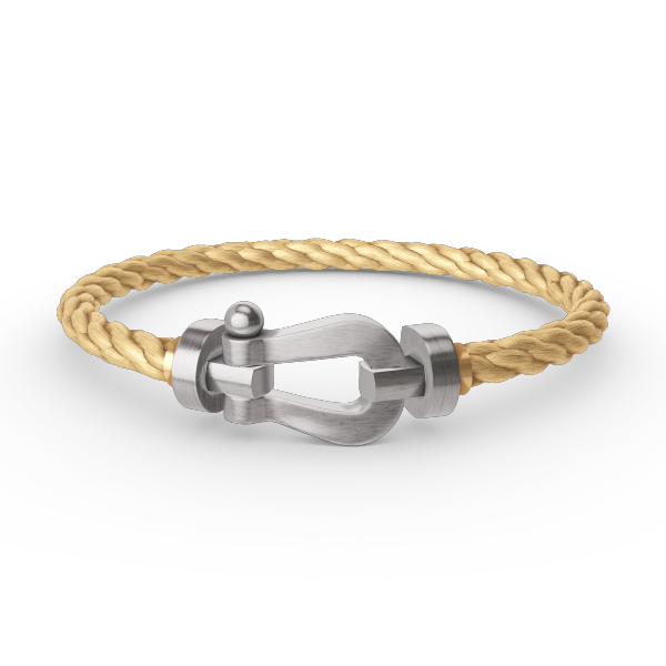 [OAKJURI Jewelry]FORCE LARGE HORSESHOE NO DIAMOND BRACELET SILVER