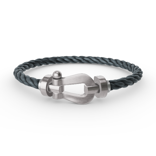 [OAKJURI Jewelry]FORCE LARGE HORSESHOE NO DIAMOND BRACELET SILVER