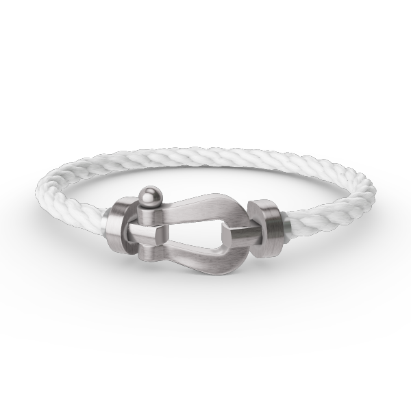 [OAKJURI Jewelry]FORCE LARGE HORSESHOE NO DIAMOND BRACELET SILVER